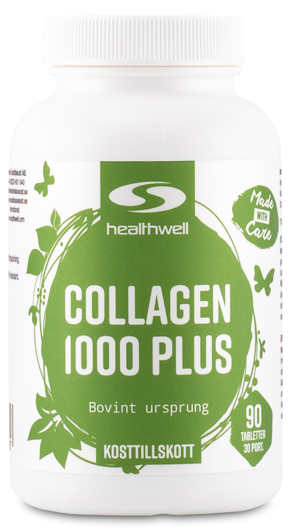 Healthwell Collagen Plus Svenskt Kosttillskott