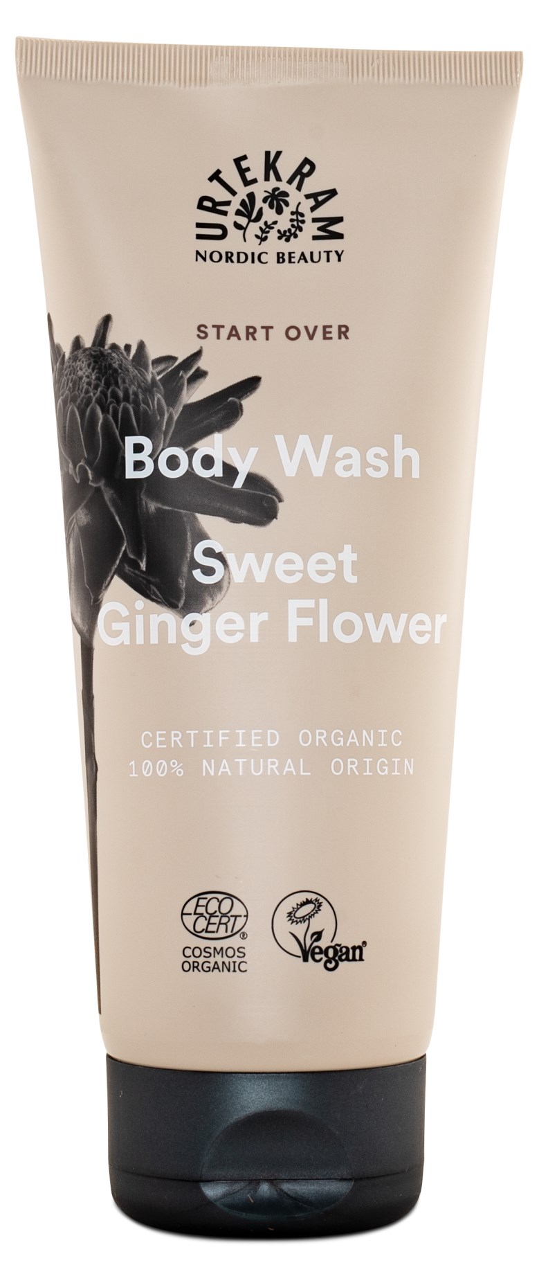 Urtekram Sweet Ginger Flower Body Wash Svenskt Kosttillskott