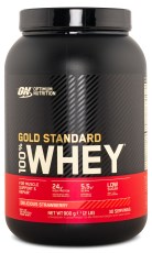 Miniatyrbild 100% Whey Gold Standard, Jordgubb, 900 g