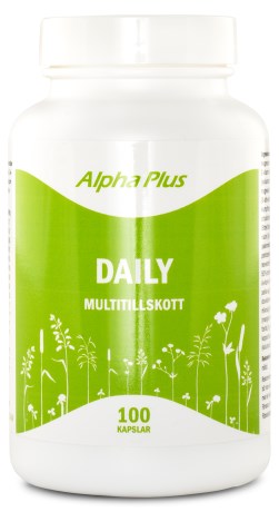 Alpha Plus Daily, Kosttillskott - Alpha Plus