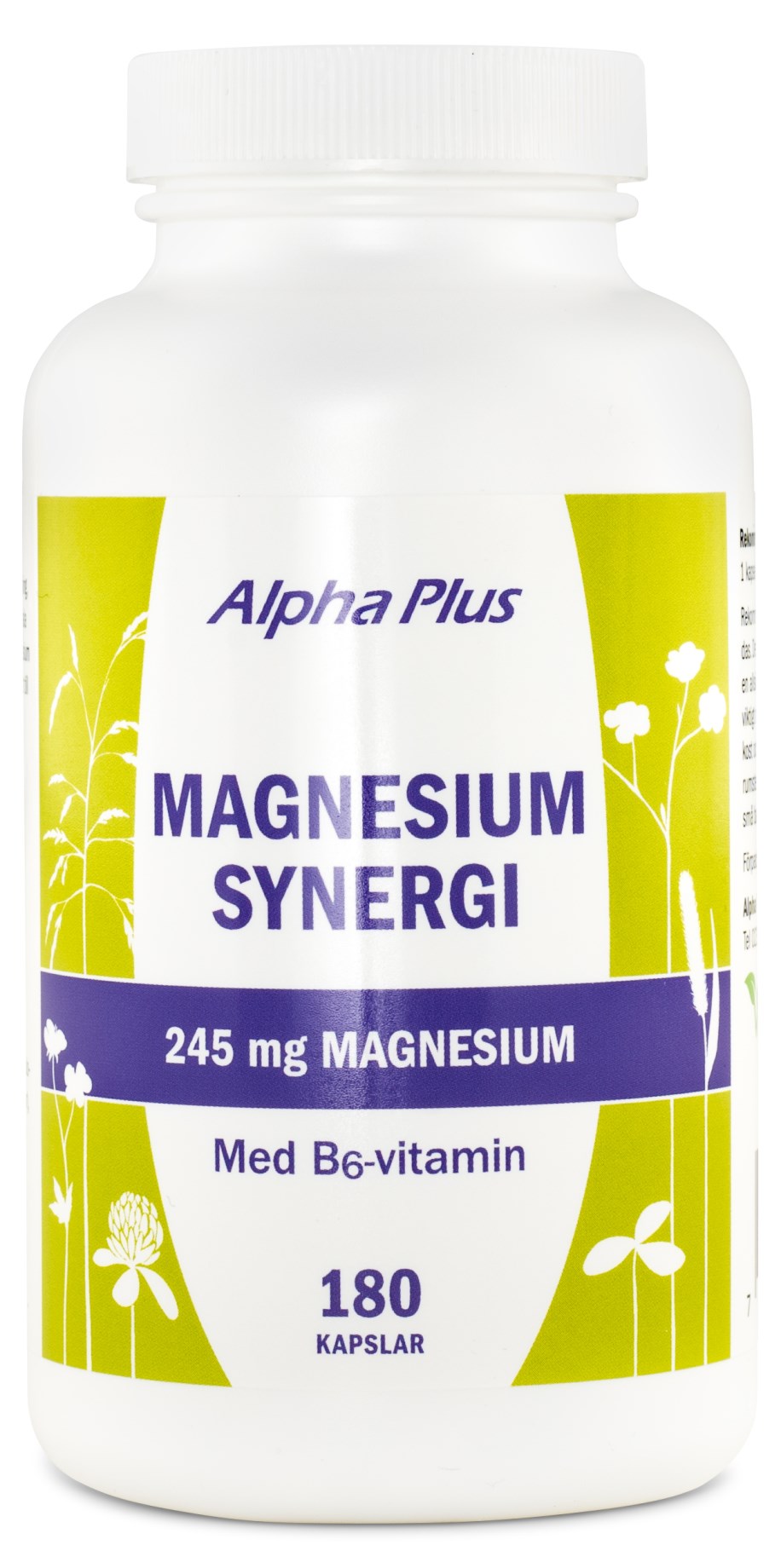K P Alpha Plus Magnesium Synergi Hos Svenskt Kosttillskott Snabbt Fraktfritt
