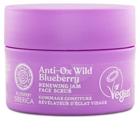 Anti-OX Wild Blueberry Renewing Jam Face Scrub - Natura Siberica