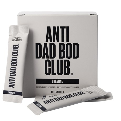 Miniatyrbild AntiDadBodClub Creatine, Unflavored, 30 doser