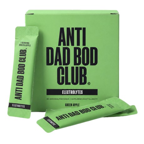 Miniatyrbild AntiDadBodClub Electrolytes, Green Apple, 30 doser