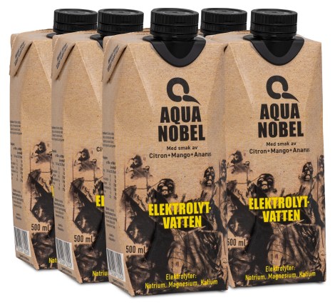 Miniatyrbild Aqua Nobel Elektrolytvatten, Ananas/Citron/Mango, 6-pack