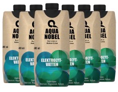 Miniatyrbild Aqua Nobel Elektrolytvatten, Kokos/Lime, 6-pack