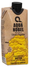 Miniatyrbild Aqua Nobel Vitaminberikat K�llvatten Alive, Citron & Ingef�ra, 500 ml