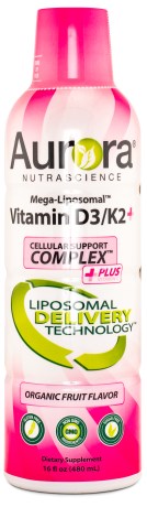 Aurora Liposomal Vitamin D3/K2+, Kosttillskott - Aurora