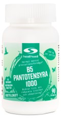 Healthwell B5 Pantotensyra 1000