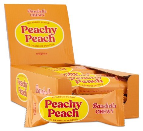 Miniatyrbild Barebells Chewy, Peachy Peach, 18-pack