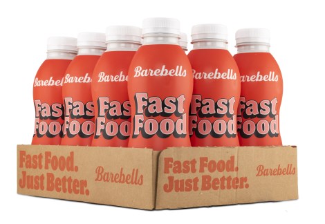 Miniatyrbild Barebells Fast Food, Strawberry, 12-pack