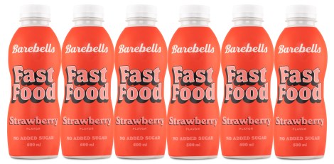 Miniatyrbild Barebells Fast Food, Strawberry, 6-pack