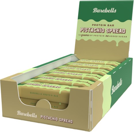 Miniatyrbild Barebells Gooey Bar, Pistachio Spread, 12-pack