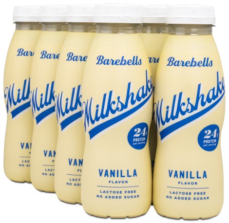 Miniatyrbild Barebells Milkshake, Vanilla, 8-pack