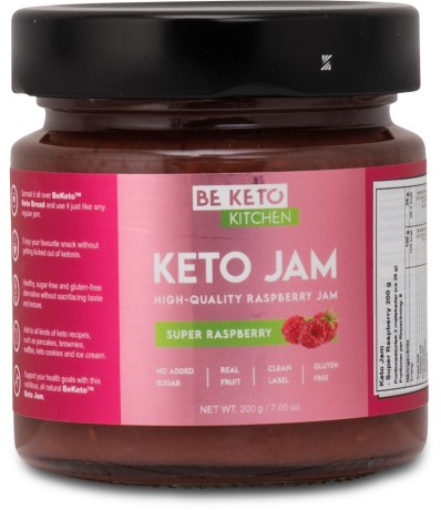 Miniatyrbild BeKeto KETO Jam, Super Raspberry, 200 g