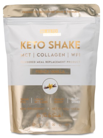 Miniatyrbild BeKeto KETO Shake, French Vanilla, 500 g