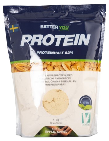 Miniatyrbild Better You rt & Havreprotein, ppel/Kanel, 1 kg