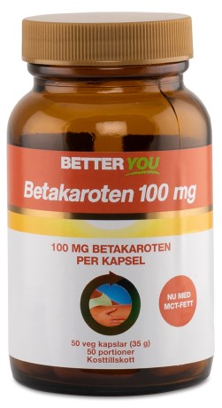 Better You Betakaroten 100 mg, Vitamin & Mineraltillskott - Better You