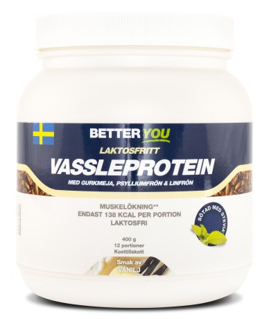 Better You Laktosfritt Vassleprotein, Kosttillskott - Better You