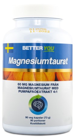 Better You Magnesiumtaurat, Kosttillskott - Better You