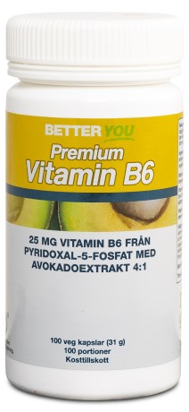 Better You Premium Vitamin B6, Vitamin & Mineraltillskott - Better You