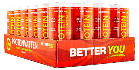 Better You Proteinvatten m Koffein, Kosttillskott - Better You