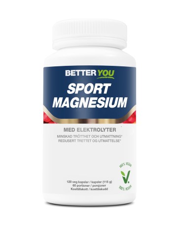 Miniatyrbild Better You Sportmagnesium, 120 kaps