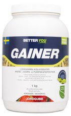 Miniatyrbild Better You Vegetarisk Gainer, Jordgubb, 1 kg