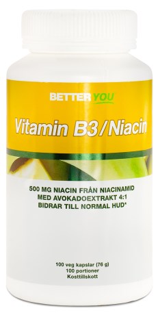 Better You Vitamin B3 / Niacin, Kosttillskott - Better You