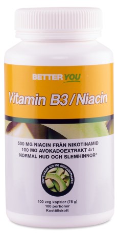 Better You Vitamin B3 / Niacin, Vitamin & Mineraltillskott - Better You