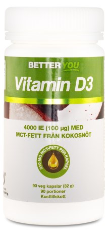 Better You Vitamin D3, Vitamin & Mineraltillskott - Better You