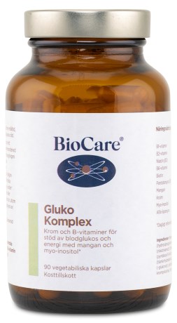 BioCare Gluko Komplex, Vitamin & Mineraltillskott - BioCare