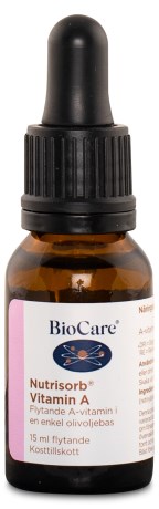 BioCare Nutrisorb A-vitamin, Vitamin & Mineraltillskott - BioCare