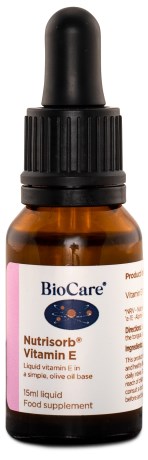 BioCare Nutrisorb E-vitamin, Kosttillskott - BioCare