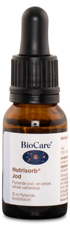 BioCare Nutrisorb Jod, Vitamin & Mineraltillskott - BioCare