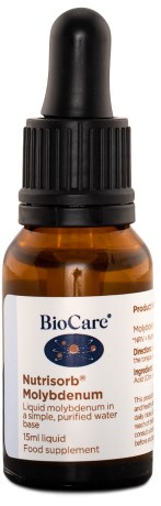 BioCare Nutrisorb Molybden, Kosttillskott - BioCare