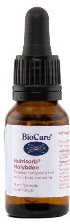 BioCare Nutrisorb Molybden, Vitamin & Mineraltillskott - BioCare