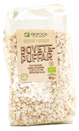 Biofood Bovetepuffar, Livsmedel - Biofood