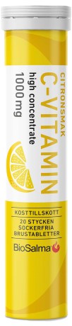 Miniatyrbild BioSalma C-vitamin 1000 mg, Citron, 20 brustabl