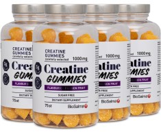 Miniatyrbild BioSalma Creatine Gummies 1000 mg, Passion Fruit, 300 Gummies