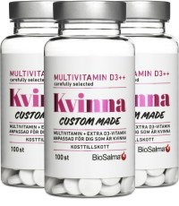 Miniatyrbild BioSalma Multivitamin Kvinna D3-vitamin++, 300 tabl