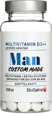 Miniatyrbild BioSalma Multivitamin Man D3-vitamin++, 100 tabl