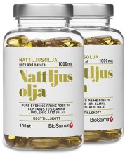Miniatyrbild BioSalma Nattljusolja 10% GLA 1000 mg, 200 kaps