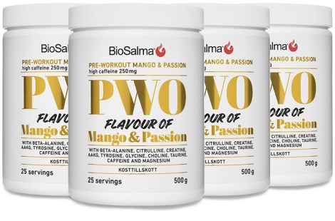 Miniatyrbild BioSalma PWO, Mango & Passionsfrukt, 2000 g