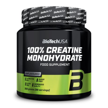 Miniatyrbild BioTechUSA 100% Creatine Monohydrate, Natural, 300 g