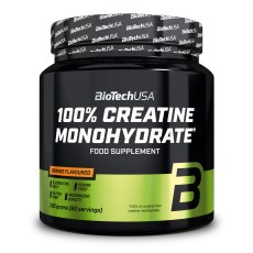 Miniatyrbild BioTechUSA 100% Creatine Monohydrate, Orange, 300 g