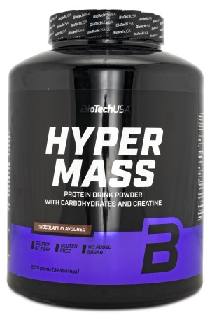 Miniatyrbild BioTechUSA Hyper Mass, Chocolate, 2270 g