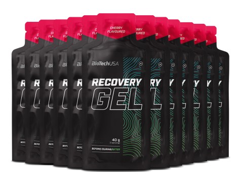 Miniatyrbild BioTechUSA Recovery Gel, Cherry, 12-pack