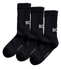 Miniatyrbild Bjrn Borg Core Crew Polyamide Socks 3p, 36-40, Multipack 3