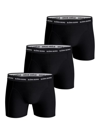 Miniatyrbild Bj�rn Borg Cotton Stretch Boxer 3-pack, S, Black